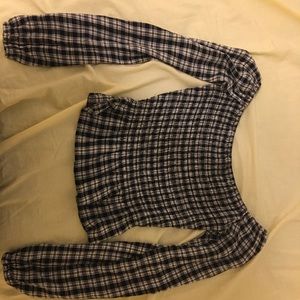 Hollister off the shoulder blouse